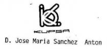 IQK KUPSA D.JOSE MARIA SANCHEZ ANTON