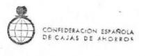 CONFED. ESPA . DE CAJAS DE AHORROS