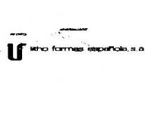 LITHO FORMAS ESPA OLA, S.A.