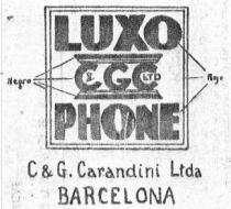 LUXO C&GC LTD PHONE