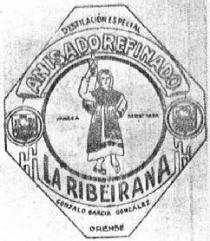 DESTILACION ESPECIAL ANISADO REFINADO LA RIBEIRANA GONZALO GARCIA GONZALEZ ORENSE.