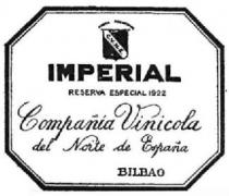 C.V.N.E. IMPERIAL RESERVA ESPECIAL 1928 COMPAÑIA VINICOLA DEL NORTE DE ESPAÑA BILBAO