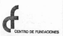 CF CENTRO DE FUNDACIONES