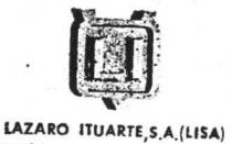 LAZARO ITUARTE, S.A. (LISA)