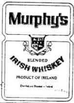MURPHY'S BLENDED IRISH WHISKEY PRODUCT OF IRELAND