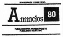 ANUNCIOS 80 PUBLICACION PARA PROFESIONALES DE PUBLICIDAD Y MARKETING