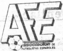 AFE ASOCIACION DE FUTBOLISTAS ESPAÑOLES