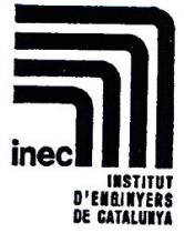 INEC INSTITUC D'ENGINYERS DE CATALUNYA