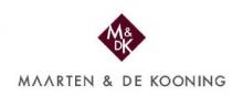 M&DK MAARTEN & DE KOONING