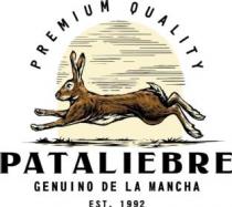 PATALIEBRE, PREMIUM QUALITY, GENUINO DE LA MANCHA, EST. 1992