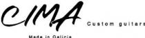 CIMA Custom guitars Made in Galicia