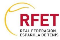 RFET REAL FEDERACIÓN ESPAÑOLA DE TENIS