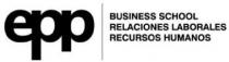 epp BUSINESS SCHOOL RELACIONES LABORALES RECURSOS HUMANOS