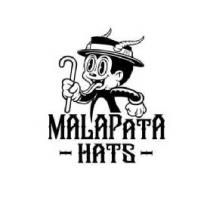 Malapata Hats, logotipo de marca estilo Rubber hose con tipografía Legendaire