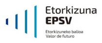 Etorkizuna EPSV Etorkizuneko balioa Valor de Futuro