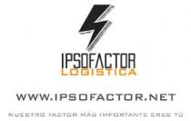 IPSOFACTOR LOGISTICA WWW.IPSOFACTOR.NET NUESTRO FACTOR MÁS IMPORTANTEERES TÚ