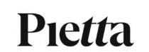 Pietta es la denominación de la marca a registrar. Está compuesta porseis letras, cuya tipografía utilizada es At Gambit Bold en todas lasletras menos en las 