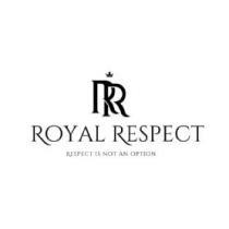 NUESTRA MARCA/NOMBRE COMERCIAL ES ROYAL RESPECT CUYO ELEMENTO DISTINTIVO (LOGO) ESTÁ COMPUESTO POR DOS R ENLAZADAS CON UNA CORONA EN LA PARTE DE ARRIBA. LA FUENTE UTILIZADA EN EL NOMBRE 