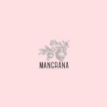 el logo de la marca es una rama del fruto de la granada y el nombre de la marca MANGRANA BRAND