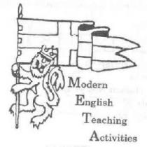 MODERN ENGLISH TEACHING ACTIVITIES.