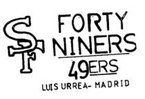 SF FORTY NINERS 49ERS. LUIS URREA- MADRID