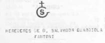 S HEREDEROS DE D. SALVADOR GUARDIOLA FANTONI