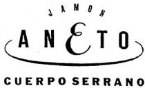 JAMON ANETO CUERPO SERRANO