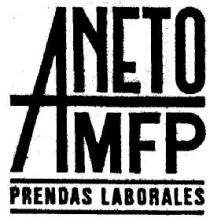 ANETO MFP PRENDAS LABORALES