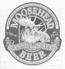 MOOSEHEAD CANADIAN LAGER BEER