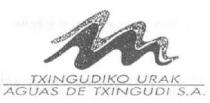 TXINGUDIKO URAK AGUAS DE TXINGUDI, S.A.