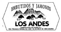EMBUTIDOS Y JAMONES LOS ANDES