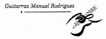 GUITARRAS MANUEL RODRIGUEZ MR