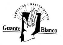 LIMPIEZAS Y MANTENIMIENTO GUANTE BLANCO