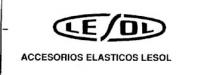 LE SOL ACCESORIOS ELASTICOS LESOL