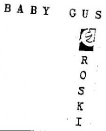 BABY GUS EROSKI