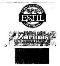 FORN I PASTISSERIA ESTIL ARTESANA ZARINAS