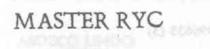 MASTER RYC