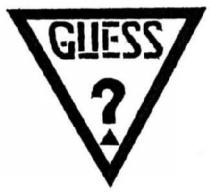 GUESS ?