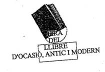 FIRA DEL LLIBRE D'OCASIO, ANTIC I MODERN