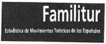 FAMILITUR ESTADISTICA DE MOVIMIENTOS TURISTICOS DE LOS ESPAÑOLES