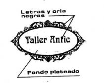 TALLER ANTIC