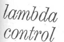LAMBDA CONTROL