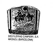 ZAPATA DESTILERIAS CAMPENY, S.A.