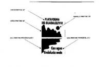 PLATAFORMA DEL GUADALQUIVIR CON AGUA ANDALUCIA ANDA