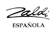 ZALDI ESPAÑOLA