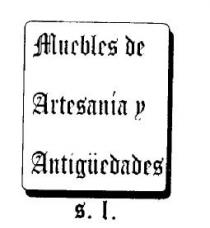 MUEBLES DE ARTESANIA Y ANTIGUEDADES S.L.