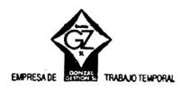 GZ EMPRESA DE GONZAL GESTION S.L TRABAJO TEMPORAL
