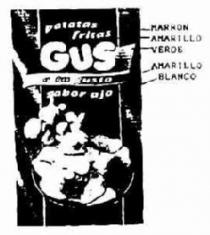 PATATAS FRITAS GUS SABOR AJO