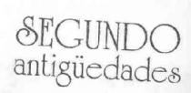 SEGUNDO ANTIGUEDADES