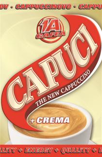 1A CAFEA CAPUCI THE NEW CAPPUCCINO + CREMA ENERGY QUALITY CAPPUCCINOVO